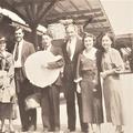 Missionaries at the Train Station