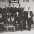 Mission President_Matson, with Missionaries in Sweden, Between 1907 – 1908
