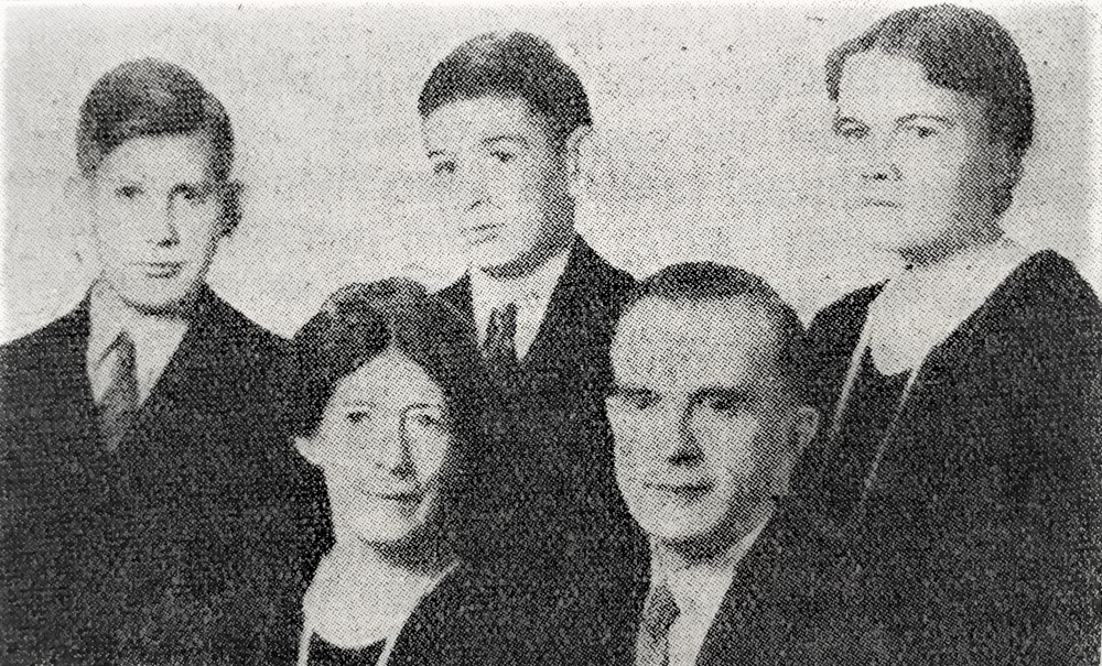Forsberg mission family in Sweden 1932