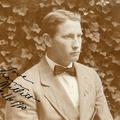 Postcard photo of Artimus T Millett,  1910 August 16