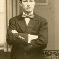 Postcard photo of Elder Millett,  1911 March 14