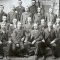 President Brandley and missionaries, Swiss-German Mission