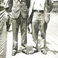 On the Bridge at Niagara, 1920 July