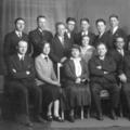 Mission President Hugh Jenne Cannon and missionaries, ca 1925