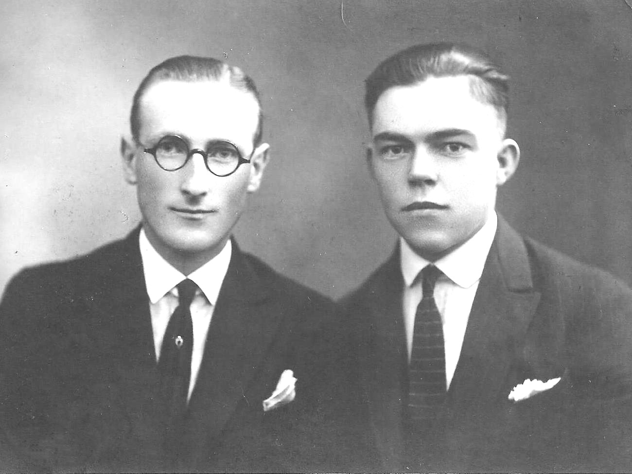 Scott Horsley and Thomas Dodds - Swiss and German Mission, Circa 1923