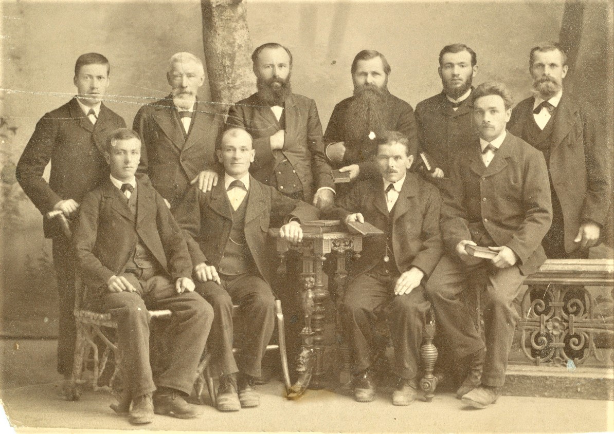 Swiss missionaries and local members, near Bern, Switzerland, Between 1885 – 1887