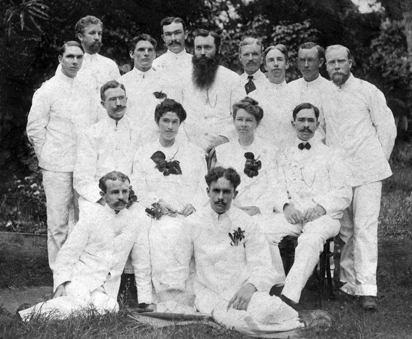 Tahiti missionaries, March 1906
