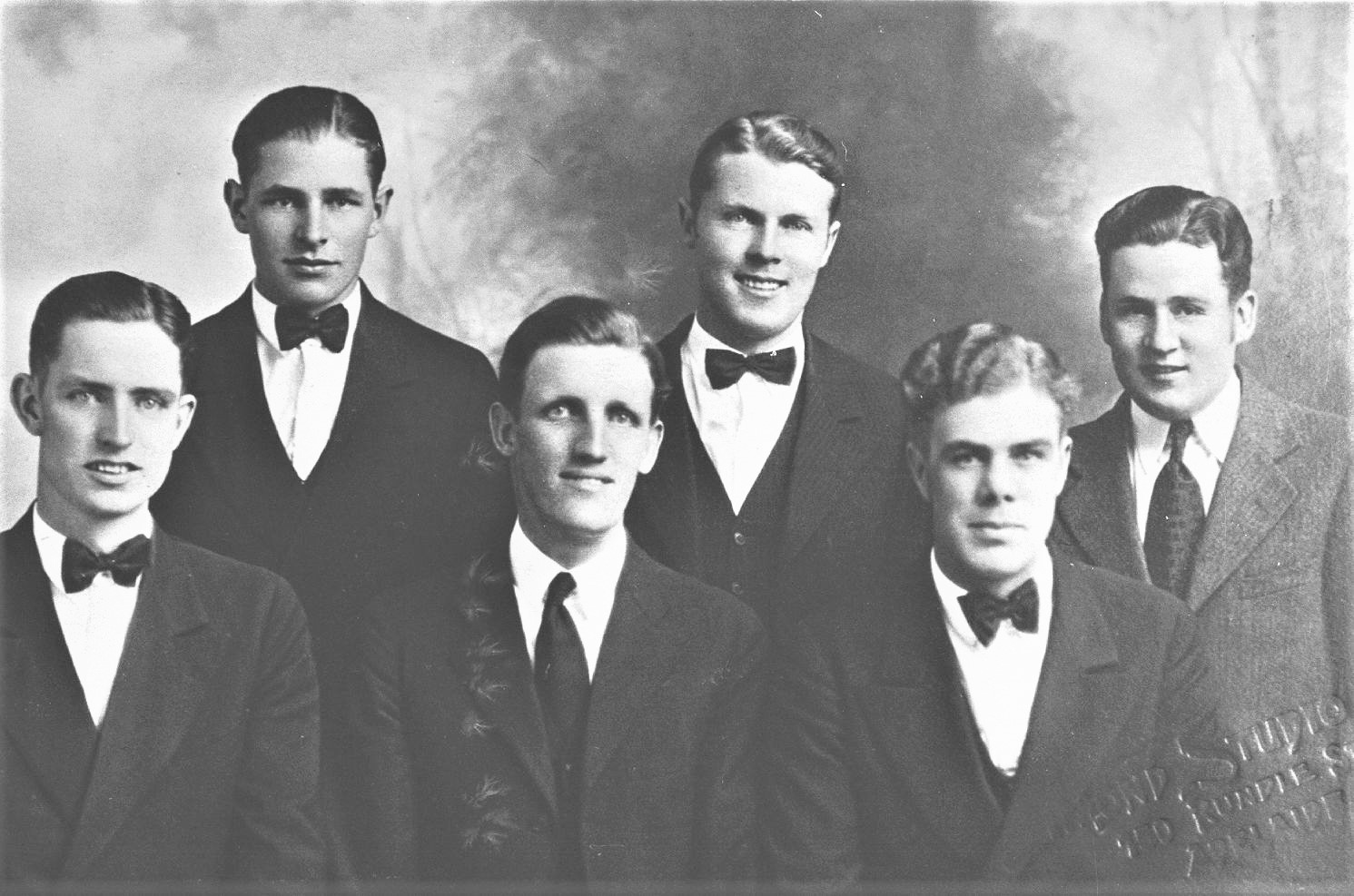Earnest L. Whitehead and fellow missionaries, Circa 1930