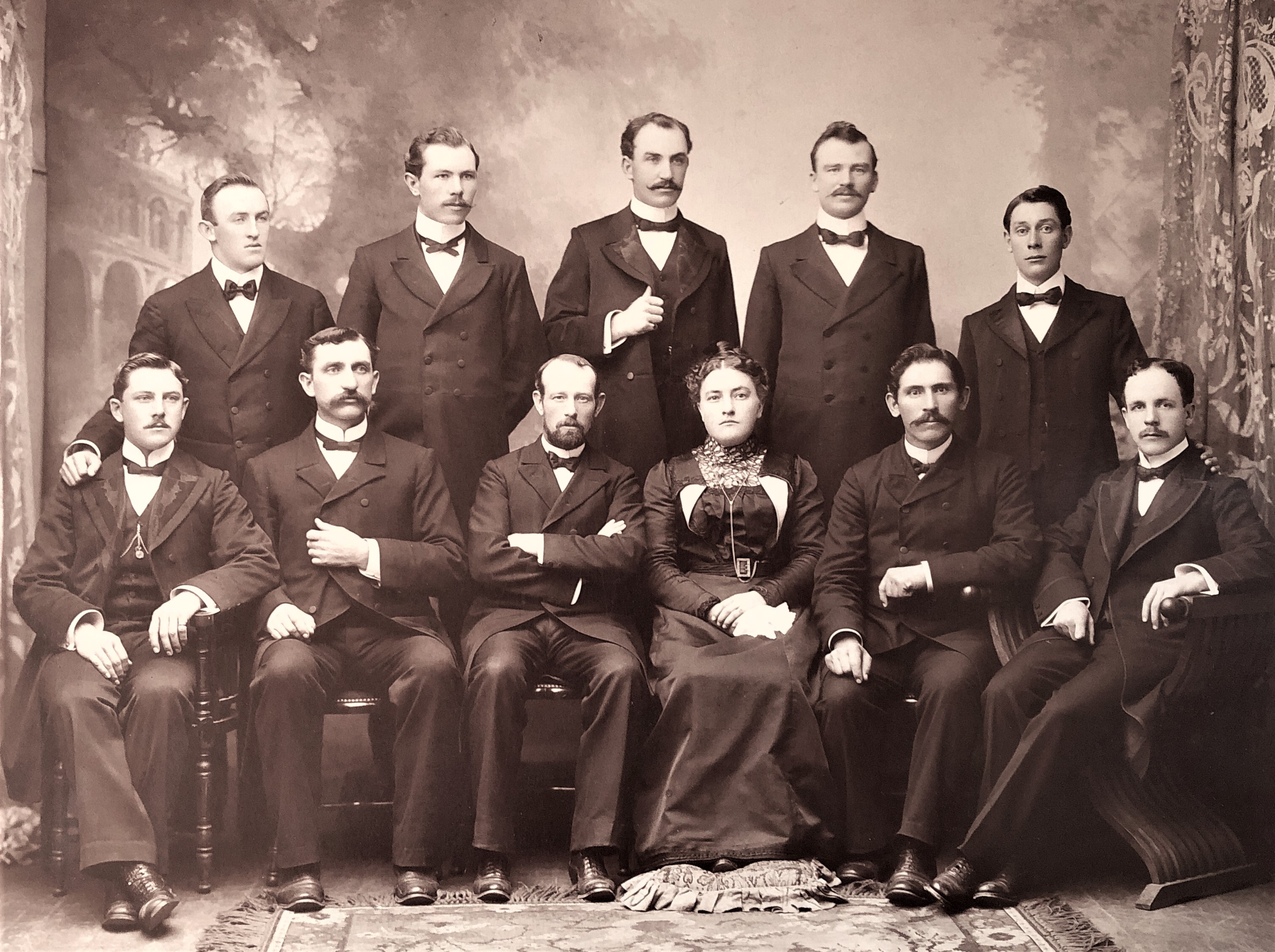 Missionaries in Brisbane, Queensland, Australia,  1902 August 19