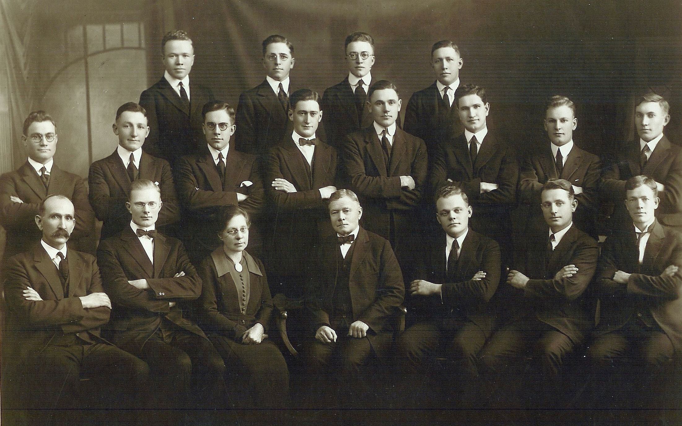 With Australian Missionaries ca 1921