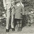 Hector with a young boy on his mission in, Circa 1928