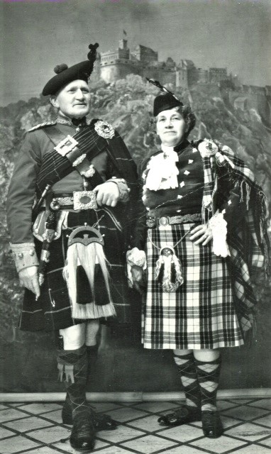 Elder and Sister Clark in Great Britain, Circa 1954