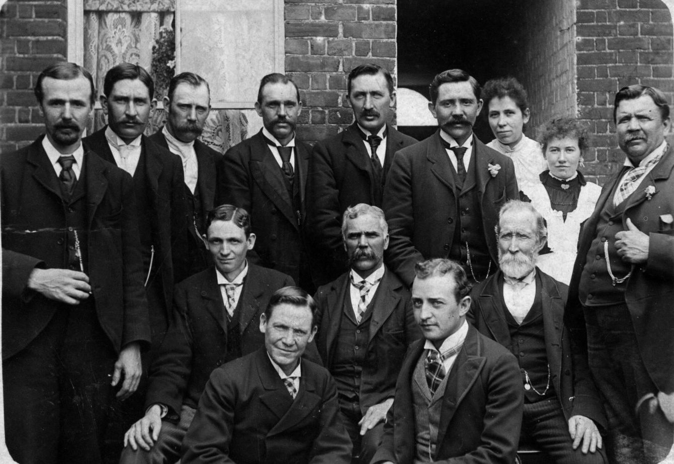 Norwich England Missionaries at Waspe Home, Circa 1898