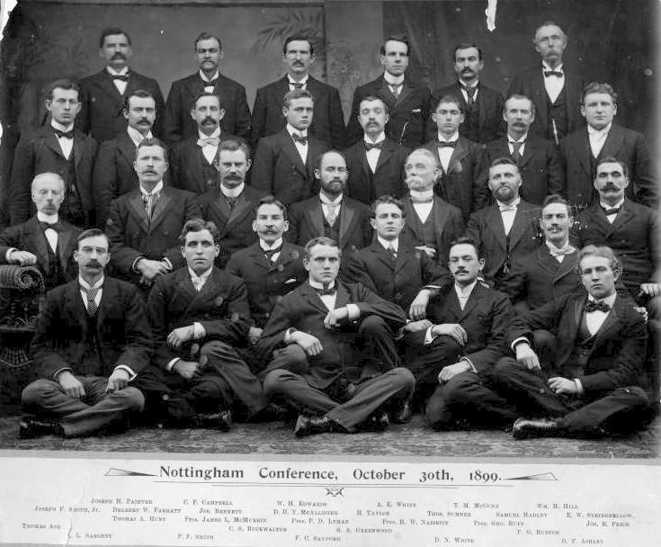 Nottingham Conference, October 30,1899