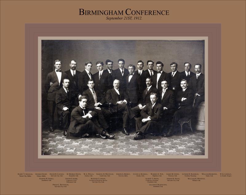 Birmingham Conference, 21 September 1912