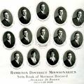 Hamilton district missionaries, Canadian Mission, 1928