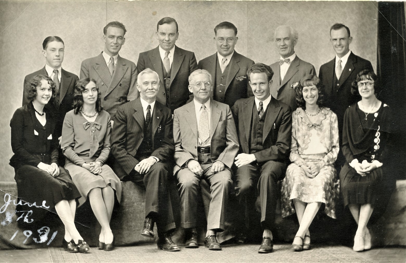 London District Missionaries, Canadian Mission,  1931 June 18