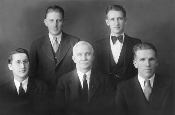 Missionaries in Maine district, Canadian Mission, January 1932