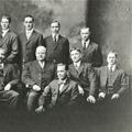 Karl G. Macdonald and Pres. Monson and Other Missionaries, 1917