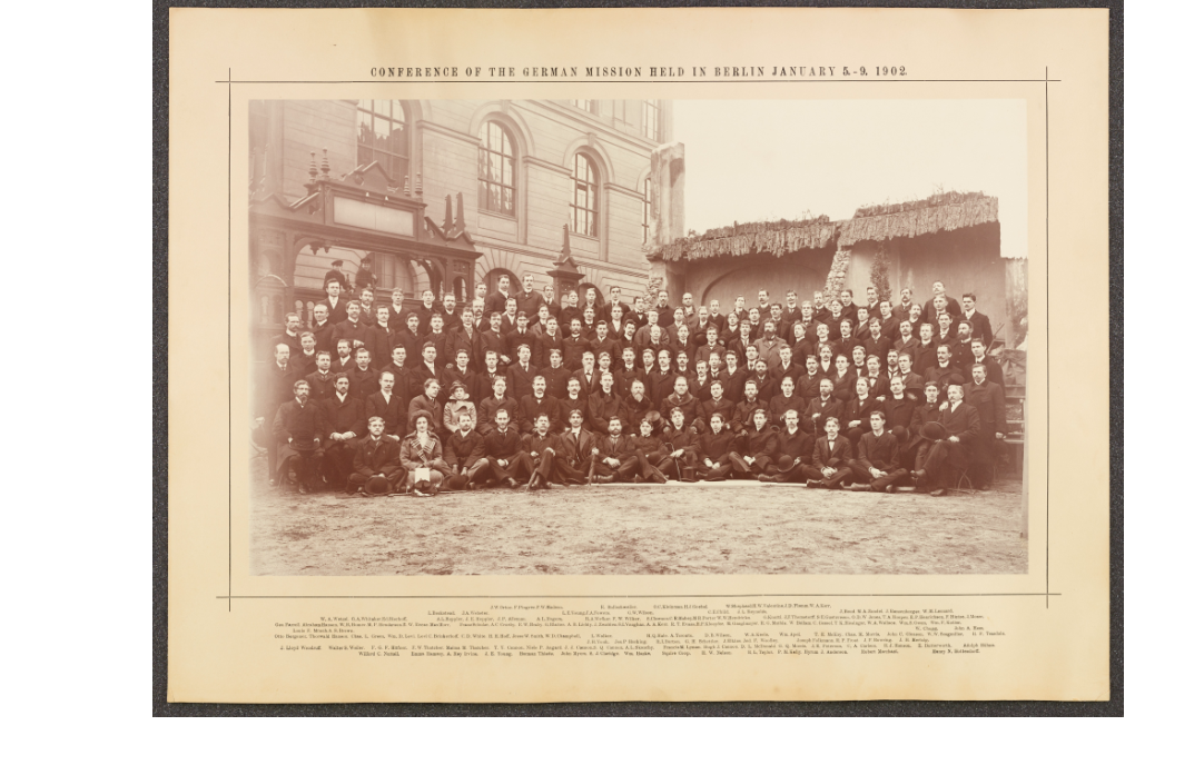 Conference of the German Mission January 5-9, 1902