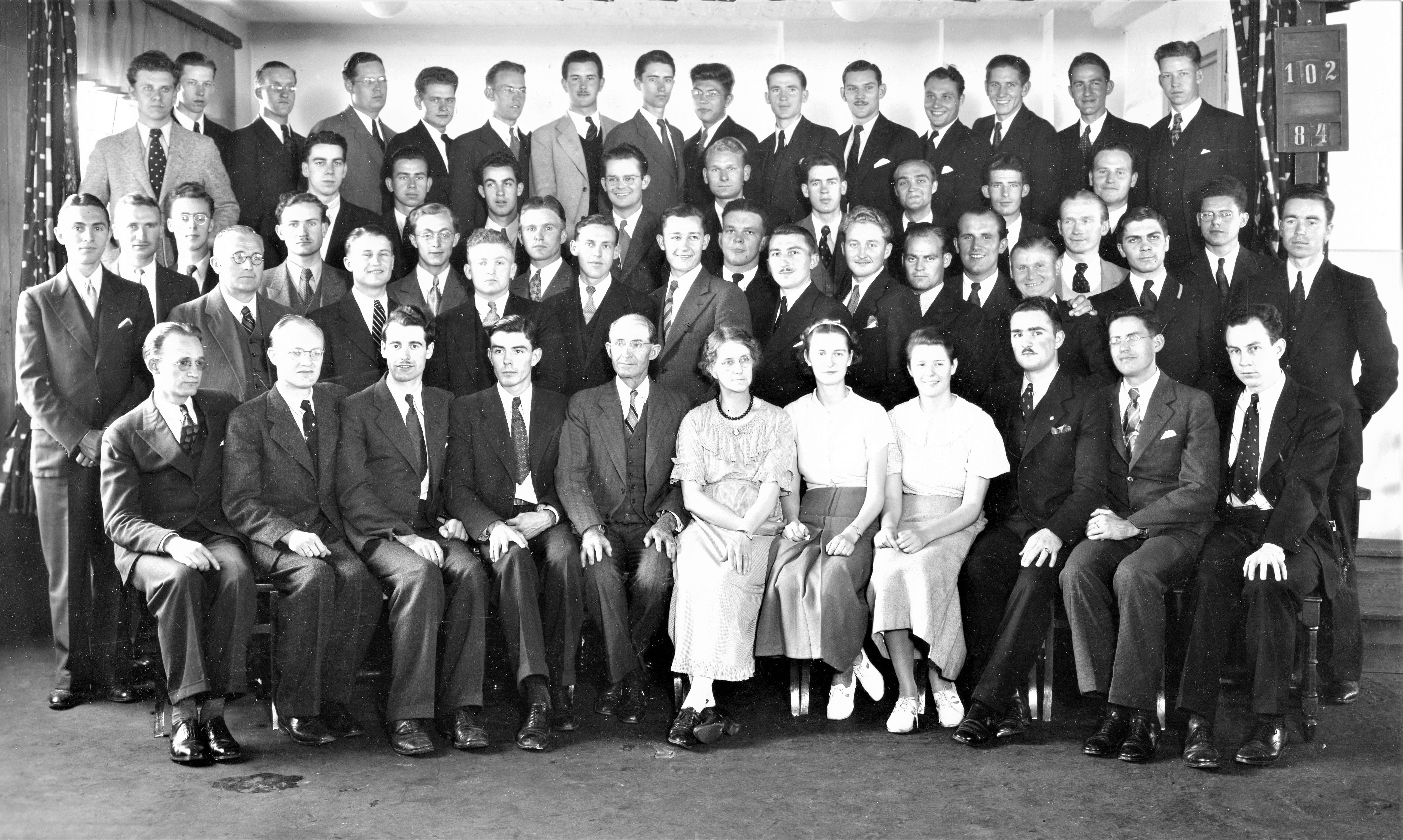 President Welker and Missionaries Serving in German Austrian Mission,  1935 July 21