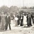 Dedication of monument, Pulehu Chapel, Kula, Hawaii, 1930 October 25