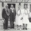 The Waddoups and the Bellistons at the Hawaii Temple