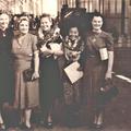 Sister Missionaries at the pier, March 7, 1939