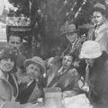 NZ Mission staff catching a break at Hui Tau, Spring 1931