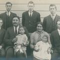 Missionaries with Maori family, ca. 1914-15