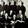 Elders at Lantern Slide Lecture in Watford England, Circa 1929
