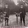 Elder Buttars and Bird on bikes in New Zealand, Between 1911 – 1913