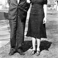 Sister Swain with Bryant S. Hinckley - Mission President