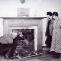 Elder Joseph McRae working on the fireplace at the Carthage Jail
