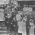 Robert Heber Beesley with fellow missionaries in New Zealand