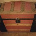 The trunk Elder Abbott took with him on his mission to NZ