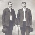 Peter Marin Anderson with missionary companion