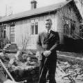 Merrill L Borg on mission in Hornosand, Sweden