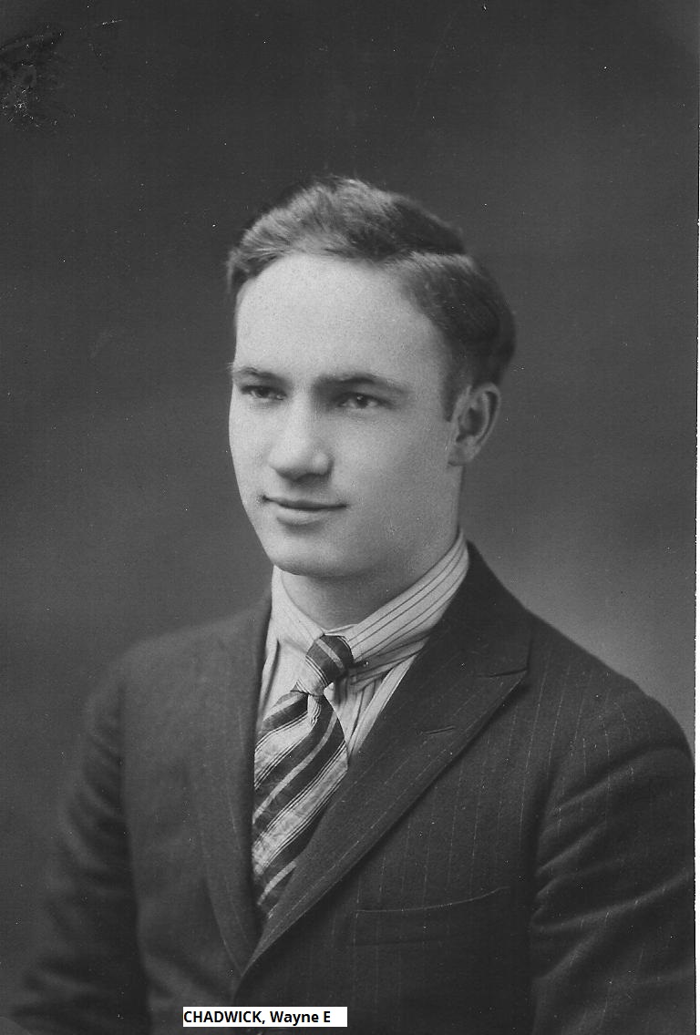 Wayne E Chadwick (1906 - 1965) Profile