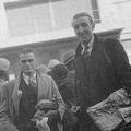 Elders S. O. Porter and Dean Ence boarding ship to return home June 2 1931