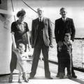 On ship going to Australia, 1936