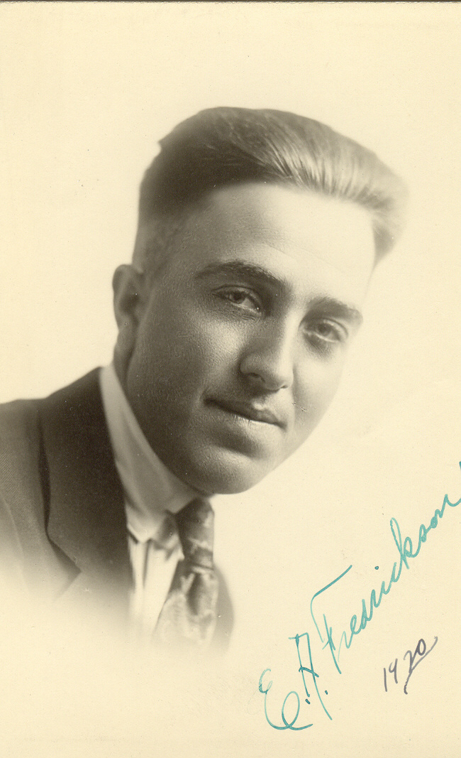 Earl Abraham Fredrickson (1896 - 1972) Profile