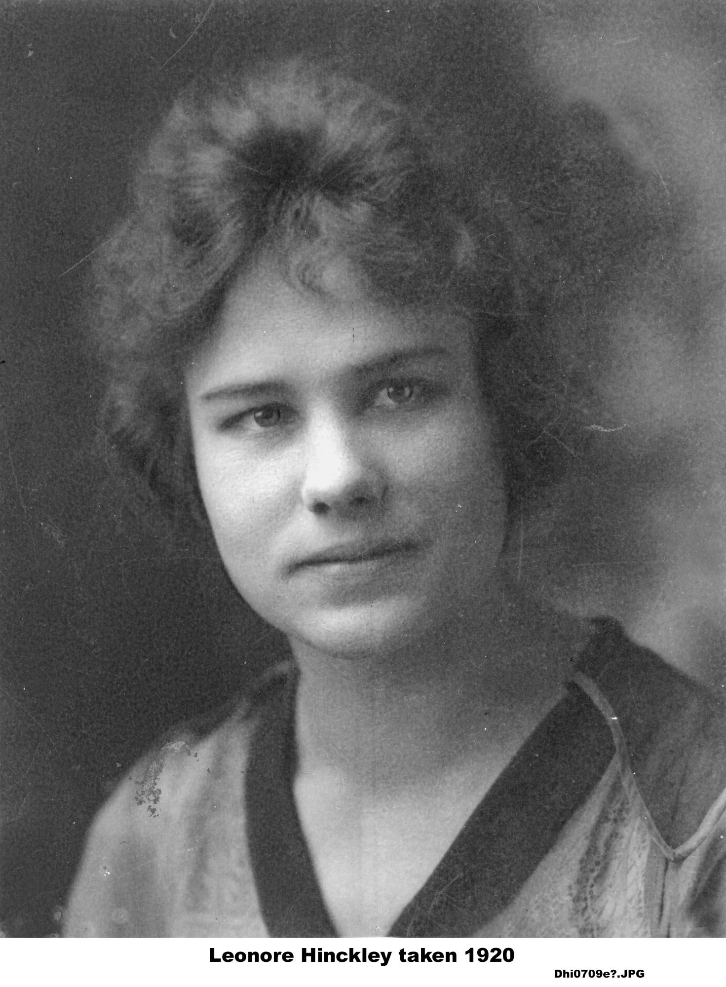 Leonore Adelaide Hinckley (1895 - 1953) Profile