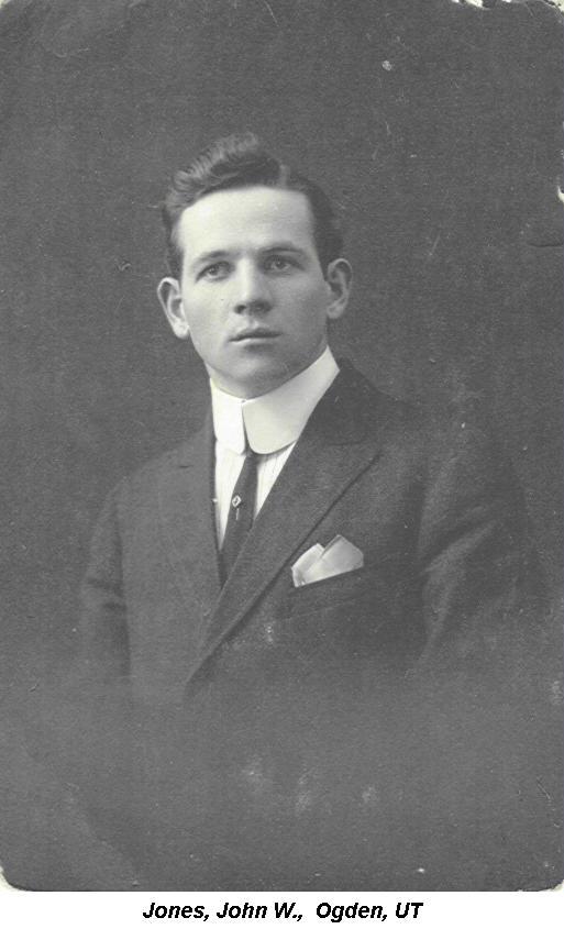 John William Jones (1891 - 1963) Profile