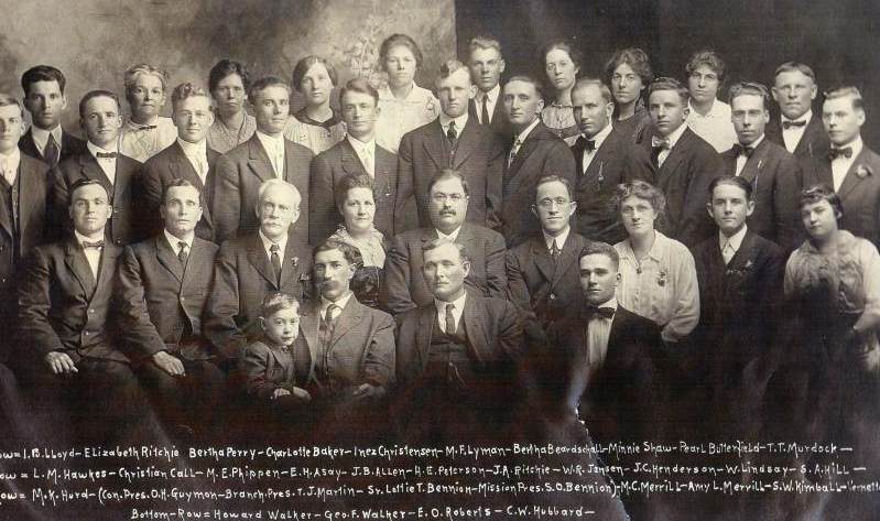 Central States Missionaries - Missouri Conference May 1915,  1915 May