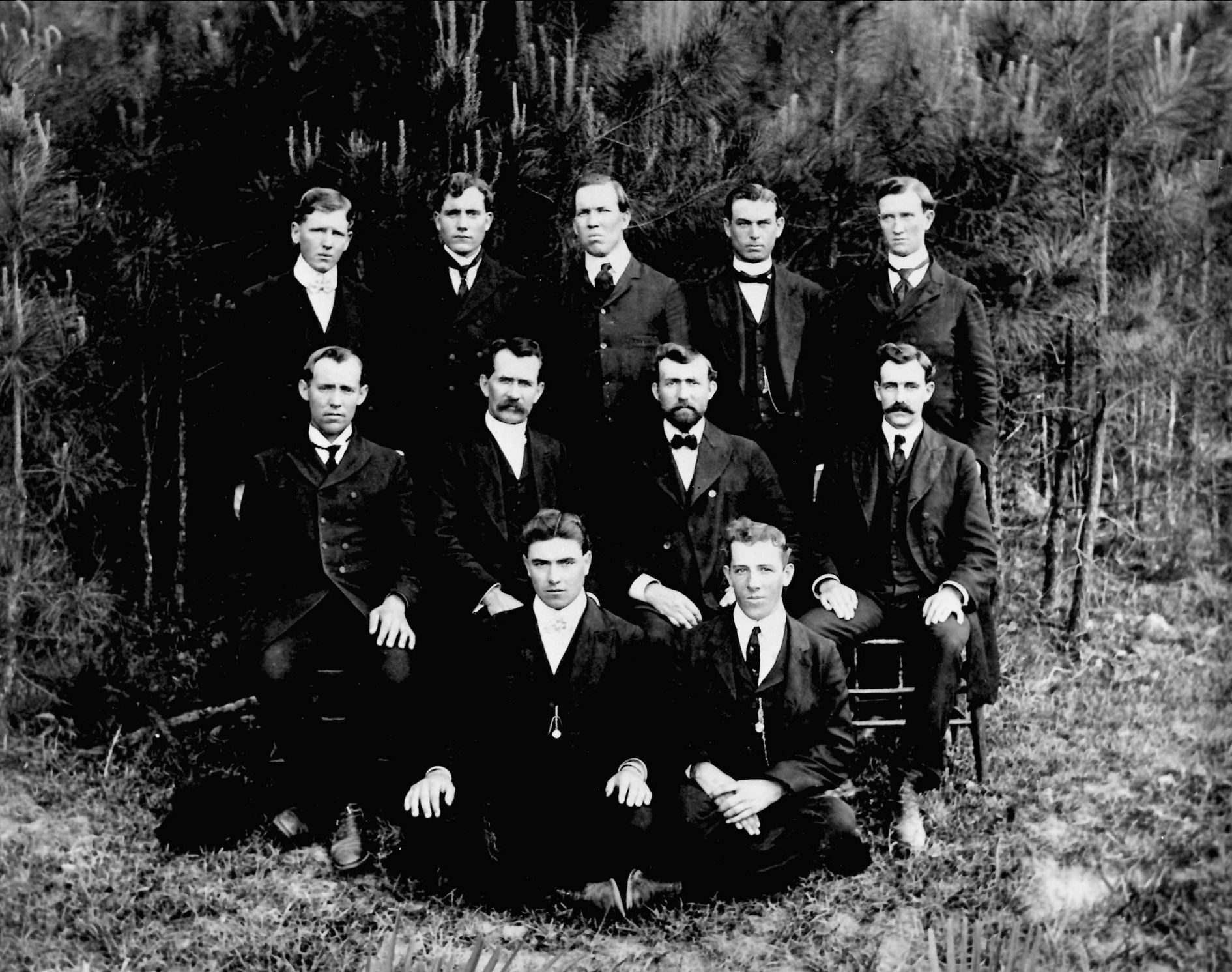 President Duffin with Missionaries