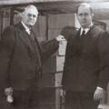 With Elder Bensen, Bergen, Norway