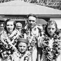 The Tingey Family leaving Samoa - Sept. 1, 1940