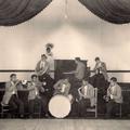 Elder Sarel Porter on Banjo, Maori Agricultural College Band about 1930