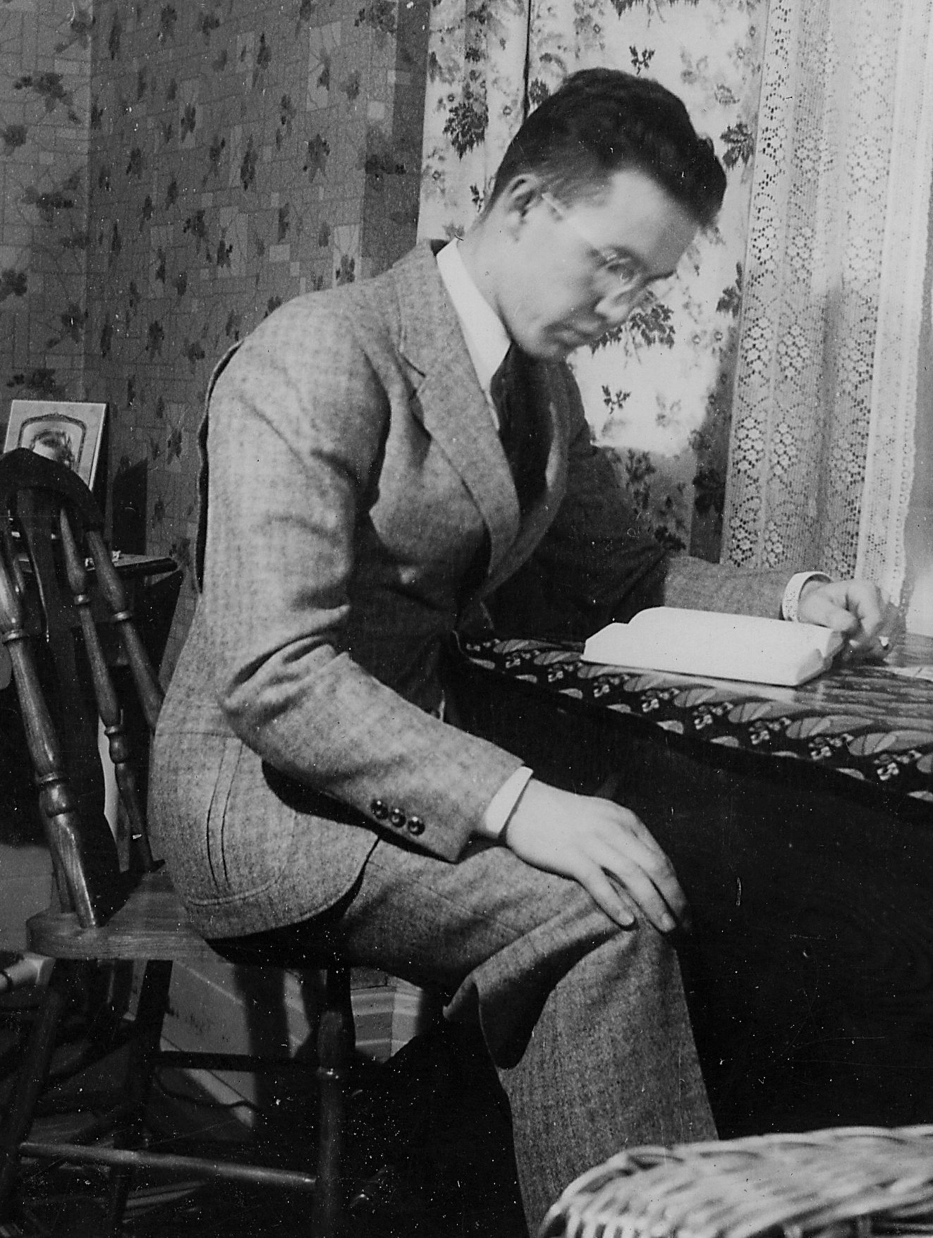Albert Lynn Payne on his mission in Canada